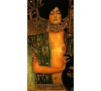 ARTXLXXBN Dipinti Famosi Poster Parete Quadri Murale Tela Judith Mit Dem Kopf Von Holofernes de Gustav Klimt per la Decorazione Della Parete 60x90cm