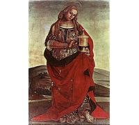 ARTXLXXBN Dipinti Famosi Poster Parete Quadri Murale Tela María Magdalena de Luca Signorelli per la Decorazione Della Parete 60x90cm