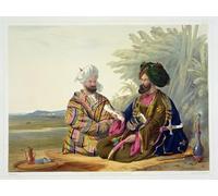 ARTXLXXBN Dipinti Famosi Poster Parete Quadri Murale Tela Meerz Fyze an Oosbeg Elchee o Ambassador de Rattray per la Decorazione Della Parete 60x90cm