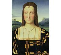 ARTXLXXBN Dipinti Famosi Poster Parete Quadri Murale Tela Retrato de Elizabeth Gonzaga por Raffaello Sanzio Raphael per la Decorazione Della Parete 60x90cm