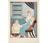 ARTXLXXBN Dipinti Famosi Poster Parete Quadri Murale Tela Sangre que del pie Ilustración de las obras de Hipócrates de Kuhn Regnier per la Decorazione Della Parete 60x90cm