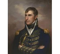 ARTXLXXBN Dipinti Famosi Poster Parete Quadri Murale Tela William Henry Harrison de Rembrandt Peale per la Decorazione Della Parete 60x90cm