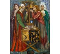 ARTXLXXBN Dipinti Famosi Stampa Immagini Quadri Moderni Art El armario de Dante Gabriel Charles Rossetti per L'arredamento del Soggiorno 60x90cm