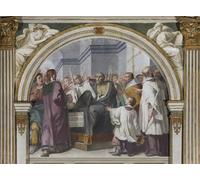 ARTXLXXBN Dipinti Famosi Stampa Immagini Quadri Moderni Art el Milagro de Diocres de Daniele Crespi per L'arredamento del Soggiorno 60x90cm