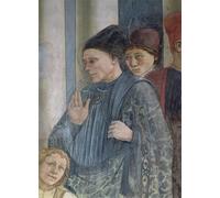 ARTXLXXBN Dipinti Famosi Stampa Immagini Quadri Moderni Art la Celebración de las Reliquias de San Esteban de Fra Filippo Lippi per L'arredamento del Soggiorno 60x90cm