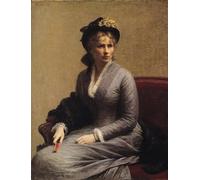 ARTXLXXBN Dipinti Famosi Stampa Immagini Quadri Moderni Art Pastoral de Ignace Henri Jean Fantin Latour per L'arredamento del Soggiorno 60x90cm