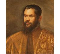 ARTXLXXBN Dipinti Famosi Stampa Immagini Quadri Moderni Art Retrato de un hombre de Domenico Robusti Tintoretto per L'arredamento del Soggiorno 60x90cm