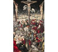 ARTXLXXBN Dipinti Famosi Stampa Immagini Quadri Moderni Art Ritratto Di Alberto Margravio Di Brandeburgo Ansbach Duca Di Prussia de Lucas Cranach el Viejo per L'arredamento del Soggiorno 60x90cm