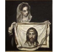 ARTXLXXBN Dipinti Famosi Stampa Immagini Quadri Moderni Art Santa Verónica y el velo de El Greco per L'arredamento del Soggiorno 60x90cm