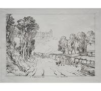 ARTXLXXBN Dipinti Famosi Stampa Tela Canvas Quadri D'Arte Classica Colina de Santa Catalina por Mallord William Turner per L'arredamento Della Camera da Letto 60x90cm