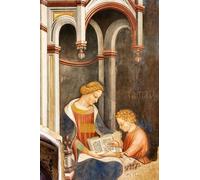 ARTXLXXBN Famoso Arte Murale Su Tela Poster Con Stampa el Salón de Artes Liberales y Planetas de Gentile Da Fabriano per la Decorazione Domestica dell'ufficio 60x90cm