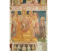 ARTXLXXBN Famoso Arte Murale Su Tela Poster Con Stampa Virgen con el Niño Ángeles y de Asís de Cimabue per la Decorazione Domestica dell'ufficio 60x90cm