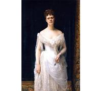ARTXLXXBN Famoso Painting Quadri Tela Stampe Su Tela Animali María Frick Garrett por Alexandre Cabanel per Decorazioni per la Casa 60x90cm