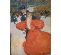 ARTXLXXBN Famoso Painting Quadri Tela Stampe Su Tela Animali Palacio de hielo o los patinadores de Pierre Bonnard per Decorazioni per la Casa 60x90cm