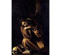 ARTXLXXBN Famoso Painting Quadri Tela Stampe Su Tela Animali Santo de Miguel Ángel Merisi Caravaggio per Decorazioni per la Casa 60x90cm