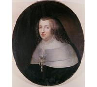 ARTXLXXBN Famoso Poster Parete Quadri Murale Tela Ana de Austria Infanta de España y Reina de Francia de Pierre Mignard per la Decorazione Della Parete 60x90cm