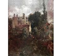 ARTXLXXBN Famoso Poster Parete Quadri Murale Tela la casa del almirante en Hampstead por John Constable per la Decorazione Della Parete 60x90cm