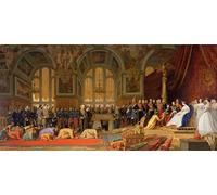 ARTXLXXBN Famoso Poster Parete Quadri Murale Tela la recepción de los embajadores siameses por Jean Leon Gerome per la Decorazione Della Parete 60x90cm