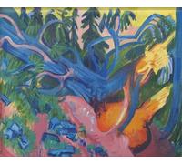 ARTXLXXBN Famoso Poster Parete Quadri Murale Tela Puerta de Brandeburgo de Ernst Ludwig Kirchner per la Decorazione Della Parete 60x90cm