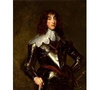 ARTXLXXBN Famoso Stampa Immagini Quadri Moderni Art Carlos Luis Elector Palatino por Anthony Van Dyck per L'arredamento del Soggiorno 60x90cm