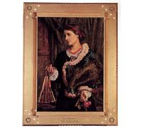 ARTXLXXBN Famoso Stampa Immagini Quadri Moderni Art el cumpleaños: un retrato de la esposa del artista Edith William Holman Hunt per L'arredamento del Soggiorno 60x90cm