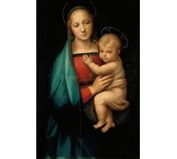 ARTXLXXBN Famoso Stampa Immagini Quadri Moderni Art Lady Del Granduca de Raffaello Sanzio Raphael per L'arredamento del Soggiorno 60x90cm