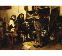 ARTXLXXBN Famoso Stampa Immagini Quadri Moderni Art los expertos de Alexandre gabriel Decamps per L'arredamento del Soggiorno 60x90cm