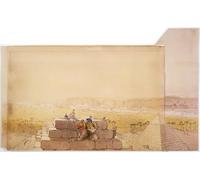 ARTXLXXBN Famoso Stampa Immagini Quadri Moderni Art Pirámides de David Roberts per L'arredamento del Soggiorno 60x90cm