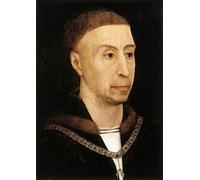 ARTXLXXBN Famoso Stampa Immagini Quadri Moderni Art Retrato de Felipe el Bueno Rogier Van Der Weyden per L'arredamento del Soggiorno 60x90cm