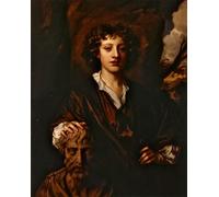 ARTXLXXBN Famoso Stampa Immagini Quadri Moderni Art Retrato de un hombrede Peter Lely per L'arredamento del Soggiorno 60x90cm