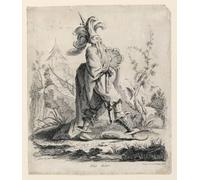 ARTXLXXBN Famoso Stampa Tela Canvas Quadri D'Arte Classica El pequeño maestro Dandy de François Boucher per L'arredamento Della Camera da Letto 60x90cm
