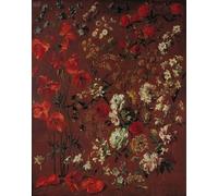 ARTXLXXBN Famoso Stampa Tela Canvas Quadri D'Arte Classica Estudio de flores de Hyacinthe Rigaud per L'arredamento Della Camera da Letto 60x90cm