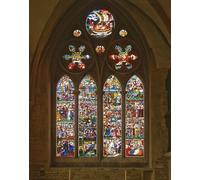 ARTXLXXBN Famoso Stampa Tela Canvas Quadri D'Arte Classica La muerte de San Frideswide Ventana este de la Capilla Latina por Edward Burne Jones per L'arredamento Della Camera da Letto 60x90cm