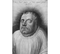 ARTXLXXBN Famoso Stampa Tela Canvas Quadri D'Arte Classica Lutero Alemán Monje Sacerdote Profesor de Teología por Lucas Cranach el Viejo per L'arredamento Della Camera da Letto 60x90cm