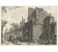 ARTXLXXBN Poster Parete Quadri del cuartel de los soldados cerca de una de las eminentes fábricas de Adriano en su villa en Tívoli por Battista Piranesi per la Decorazione Della Parete 60x90cm