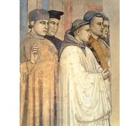 ARTXLXXBN Stampa Tela Canvas Quadri D'Arte Classica la muerte de San Detalle de los dolientes de pie en el lado izquierdo de Giotto Di Bondone per L'arredamento Della Camera da Letto 60x90cm
