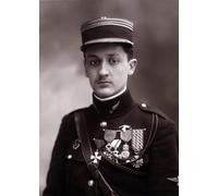 ARTXLXXBN Stampa Tela Canvas Retrato del piloto de guerra francés Georges Guynemer que murió en la Primera Guerra Mundial por Nadar per L'arredamento Della Camera da Letto 60x90cm