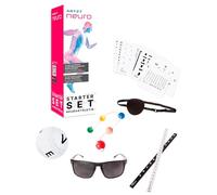 ARTZT neuro Starter Set | Neuroatletica Training per una migliore visione, riflessi e messa a fuoco | Include lavagne visive, stringa, occhiali a griglia e palla marsden | Ideale per sport, ufficio e