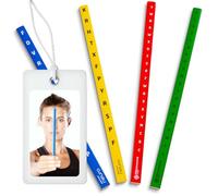 ARTZT neuro Vision Stick - Set di 4 bastoncini da uomo, colore giallo, rosso, verde, blu, 24 x 1,2 x 0,8 cm