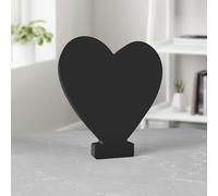 Aruatu Lettere in legno nero da 15,2 cm per decorazione da parete, lettere incompiute per progetti artigianali per feste in casa, cartelli decorativi (amore)