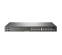Hewlett Packard Enterprise Aruba 2930F 24G PoE+ 4SFP Gestito L3 Gigabit Ethernet (10/100/1000) Grigio 1U Supporto Power over