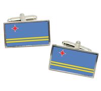 Aruba Bandiera Gemelli IN Cromata Scatola Regalo