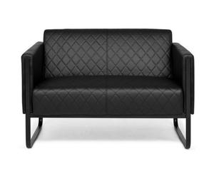 ARUBA BLACK | 2 posti - Sofa Lounge Nero
