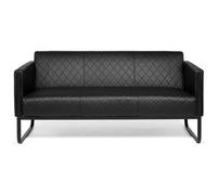 ARUBA BLACK | 3 posti - Sofa Lounge Nero