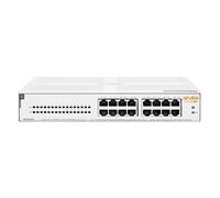 HPE Aruba Instant On 1430 16G Class4 PoE 124W lüfterlos unmanaged Gigabit Switch EU (R8R48A) - R8R48A#ABB