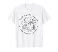 Aruba One Happy Island Aruban Souvenir dei Caraibi Olandesi Maglietta