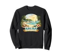 Aruba Vacanze estive Caraibi Vacanze Crociera Retro Beach Felpa