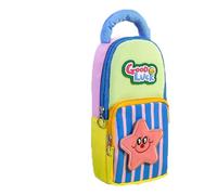 ARUNASO astuccio Astuccio Portapenne Grande Con Capacità La Scuola Inizia, 3D, Astuccio Portapenne, Organizer, Con Manici, Compatible With Ragazze grande(Color10)