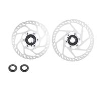 ARUPMN 2 Pezzi rotori Centerlock per Bici 160 180mm 203mm Anelli di bloccaggio Freno a Disco 160mm rotore per Dischi Center Lock per Bicicletta(160-180mm)