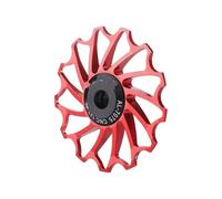 ARUPMN Cassette e pignoni pignone per Bicicletta Puleggia per deragliatore Posteriore MTB CNC, 11T 13T, Cuscinetto in Ceramica, Leggera, per Bici da Corsa(13T Red)